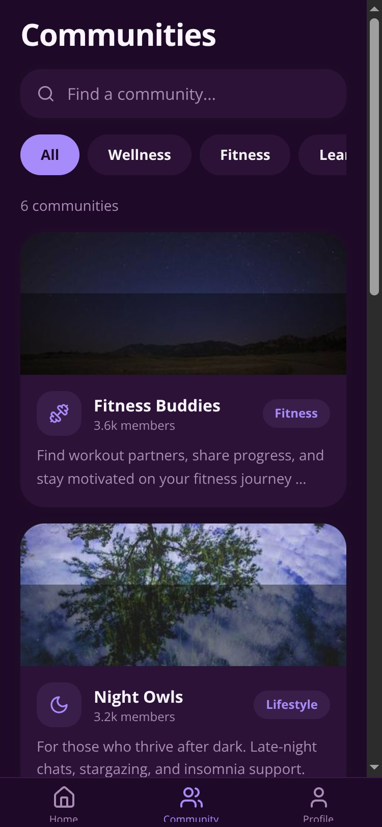 Buddly screen 2