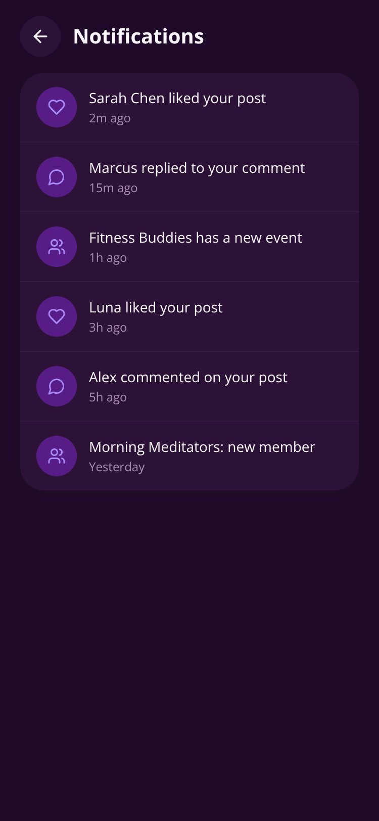 Buddly screen 4