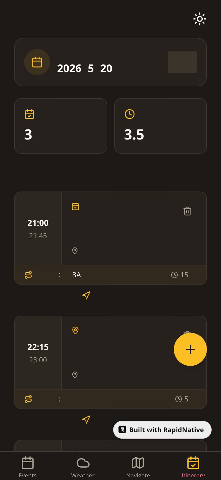 SwiftLab screen 1