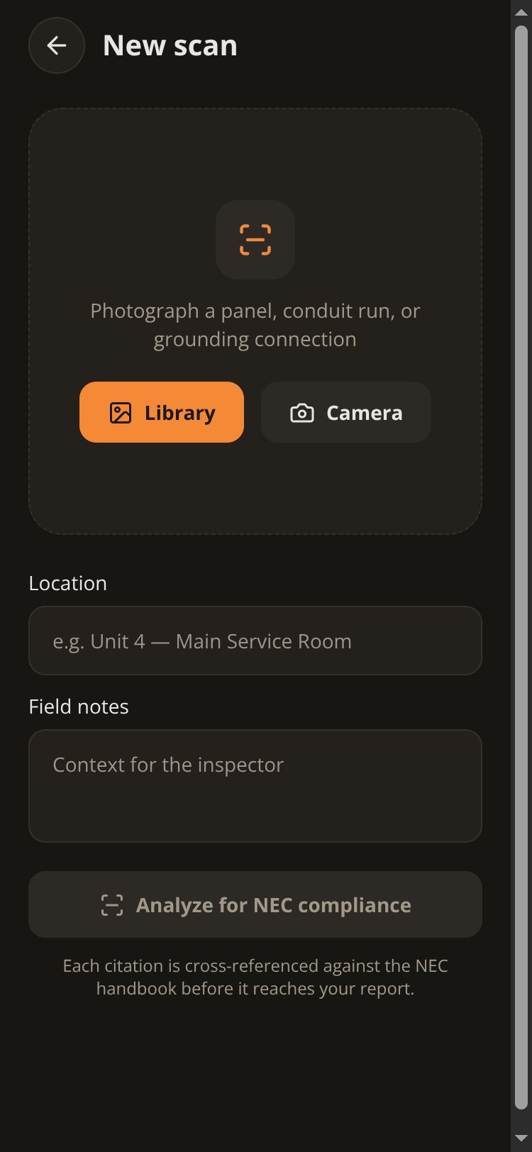 No Sparks Code Corrections screen 3