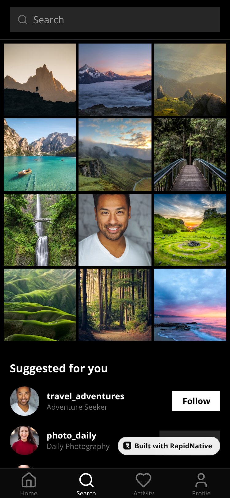 InstaShare screen 4