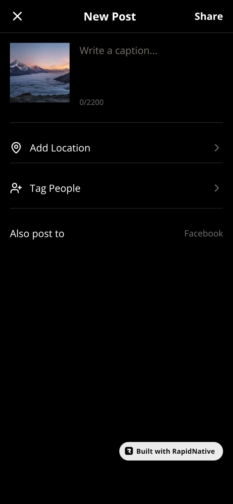 InstaShare screen 5