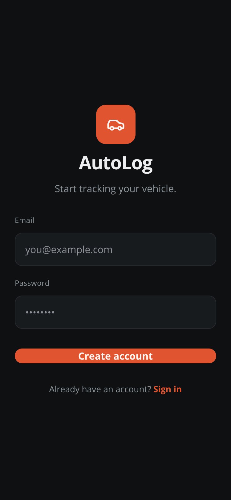 RapidNative App screen 2