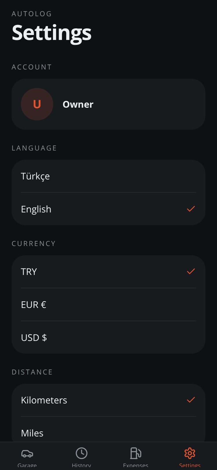 RapidNative App screen 3