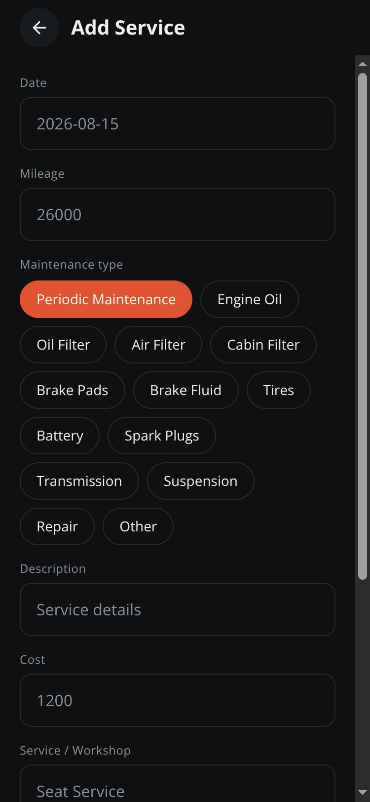 RapidNative App screen 4