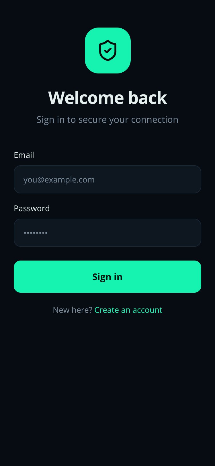 CryptoLink screen 1