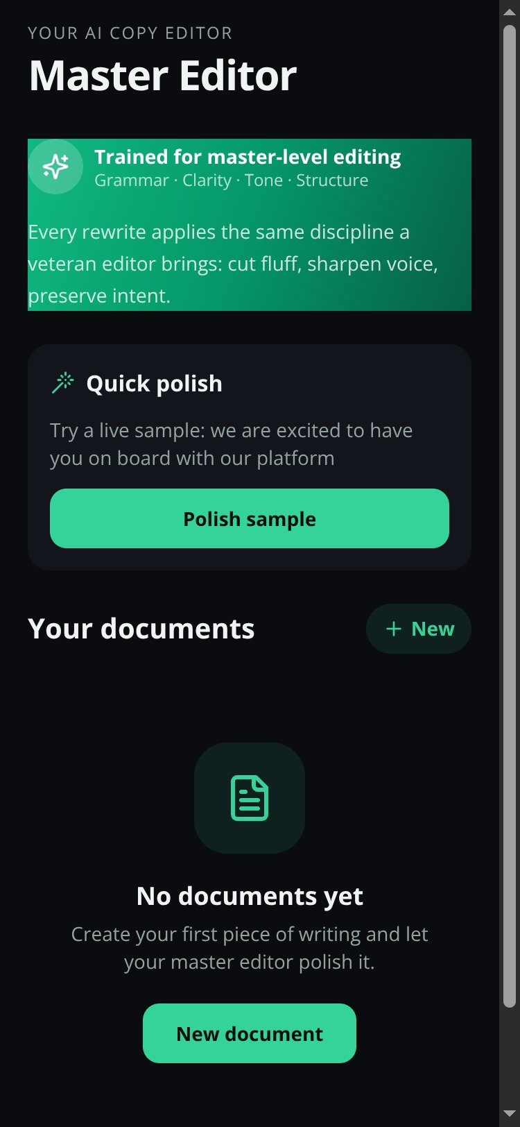 Scribe screen 5
