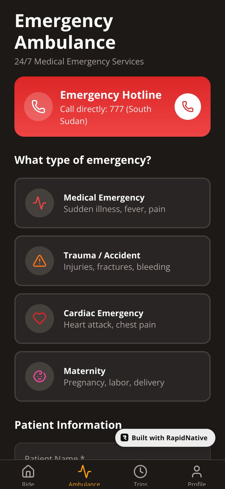 Araa Taxi screen 4