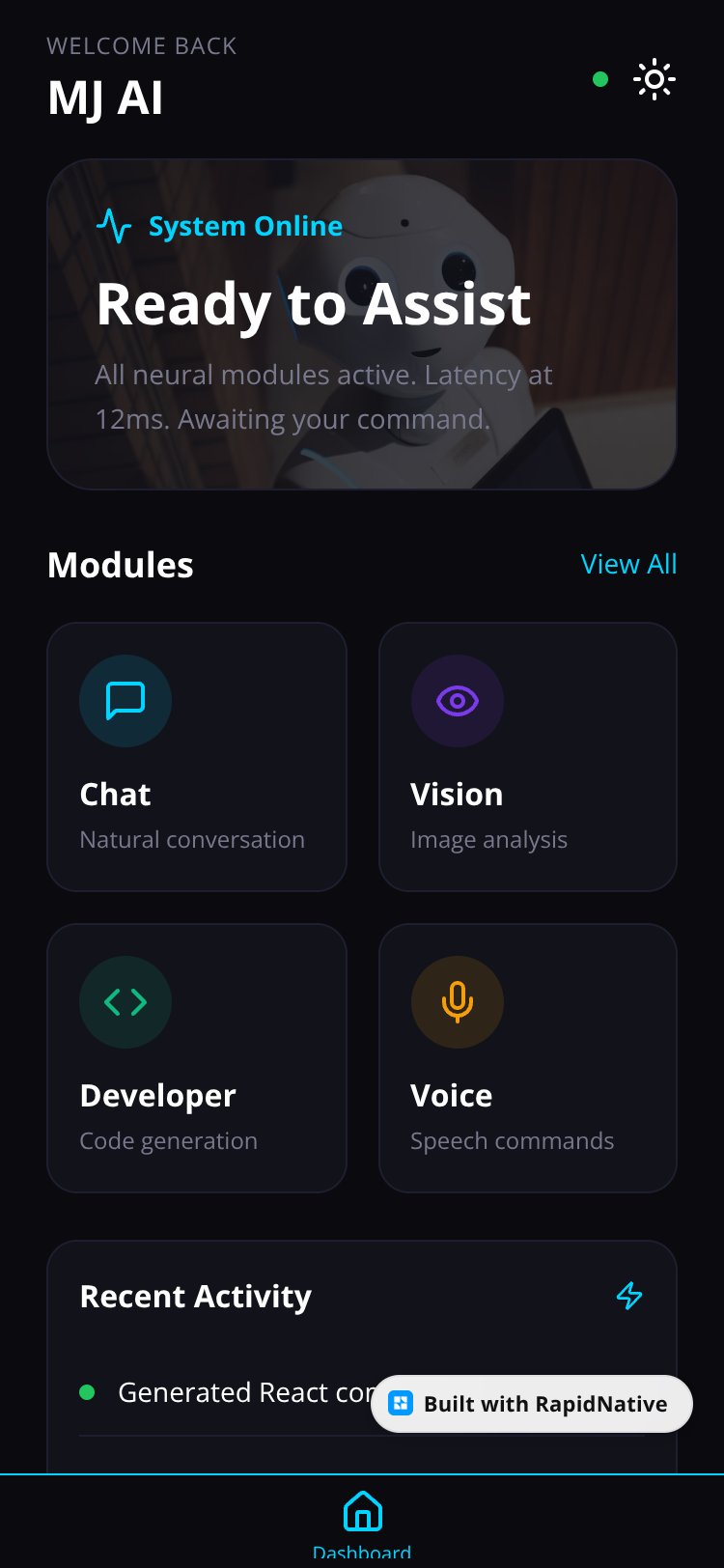 MJ AI Assistant Copy screen 1