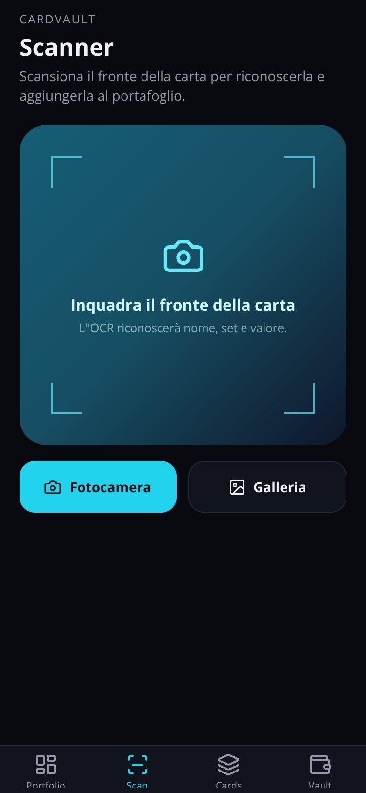 CardVault screen 5