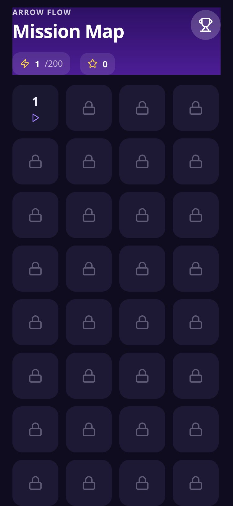 Arrow Flow screen 2