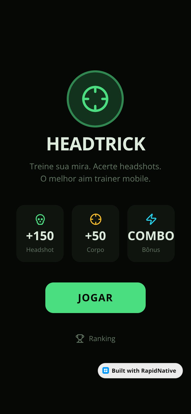 HeadTrick screen 1