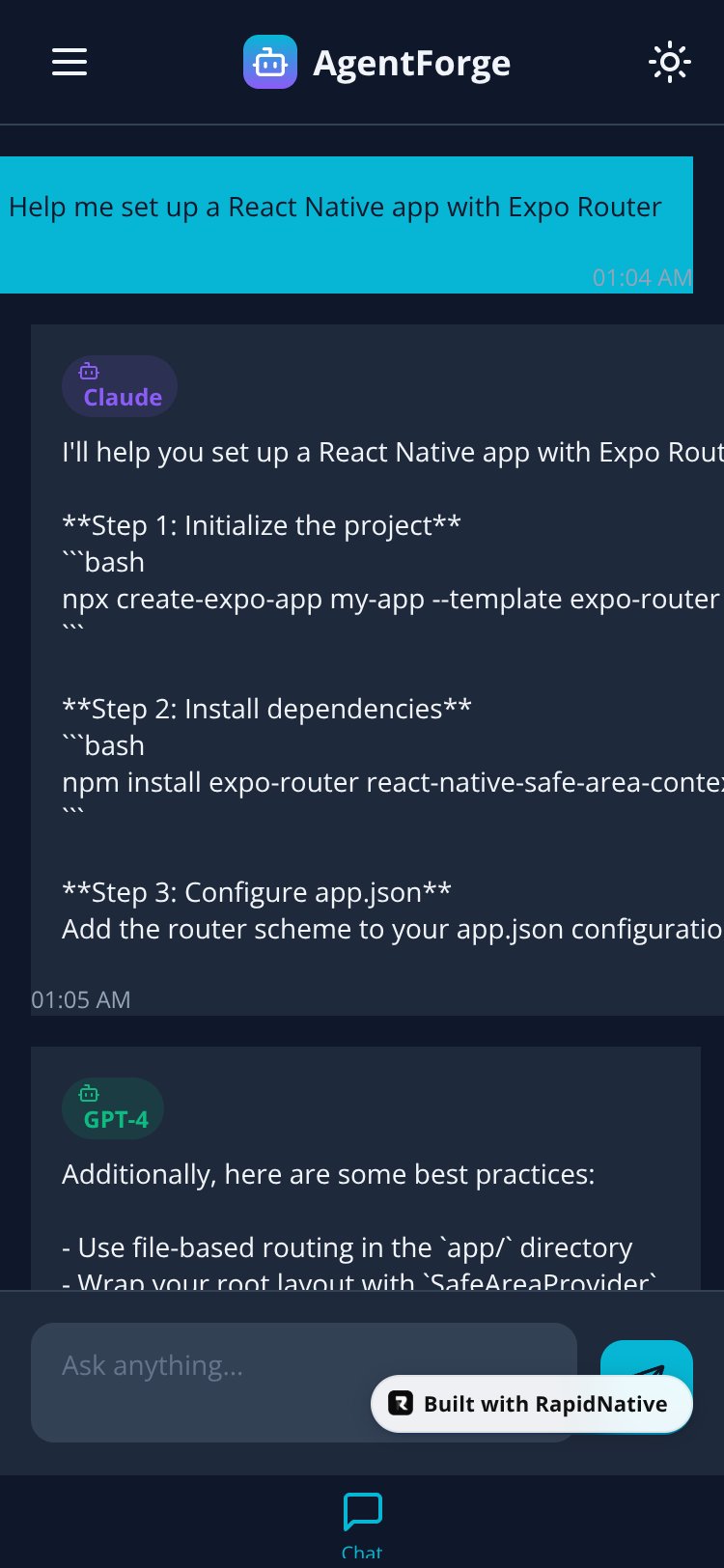 expo-nativewind screen 1