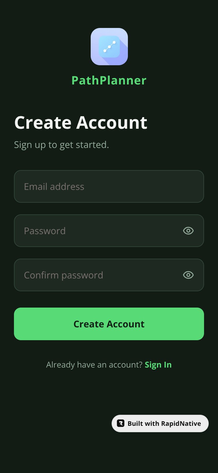 PathPlanner screen 2