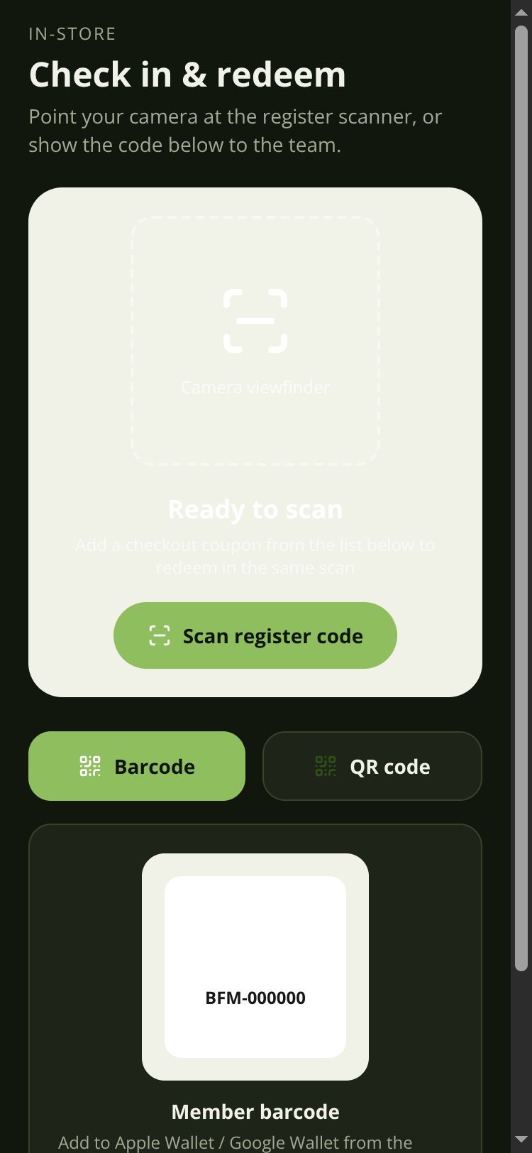 Burpengary Market Loyalty screen 5