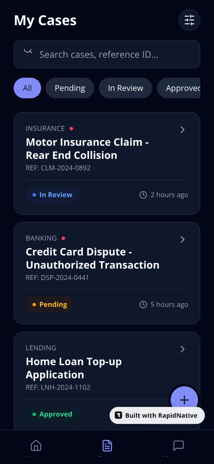 TrustCase screen 2