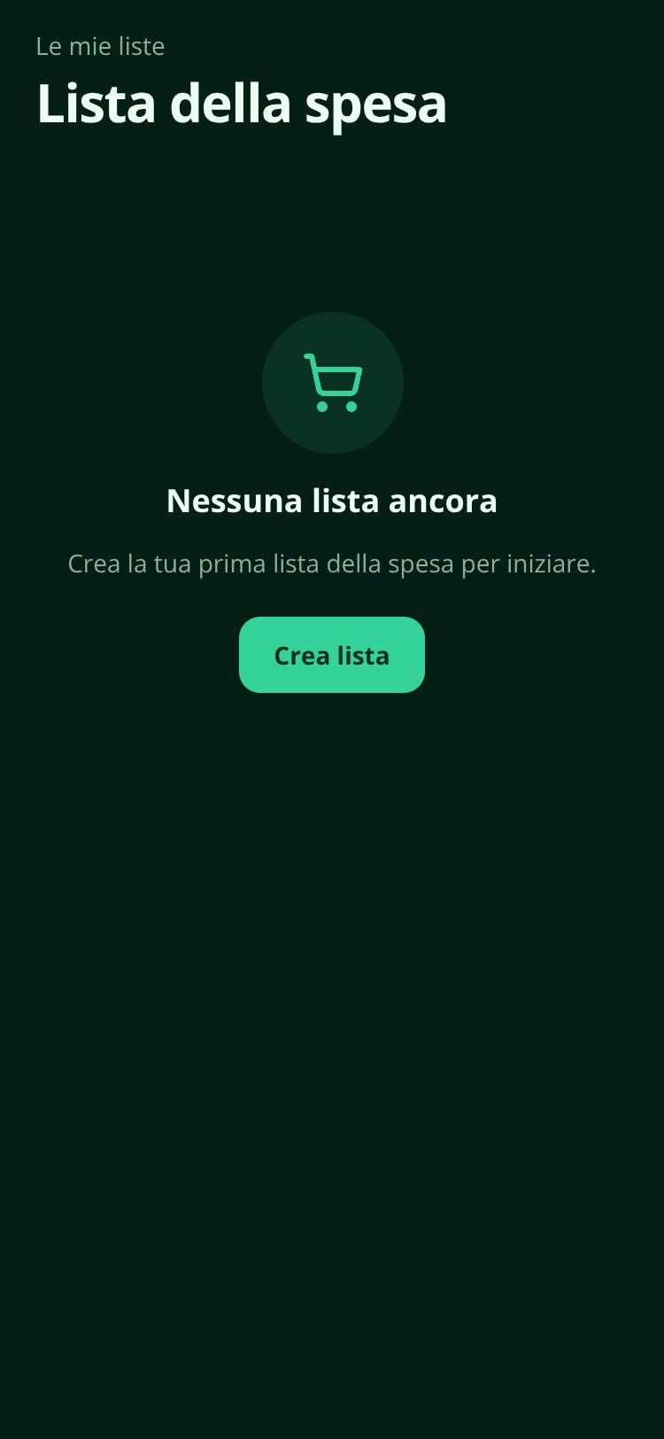Lista della Spesa screen 5