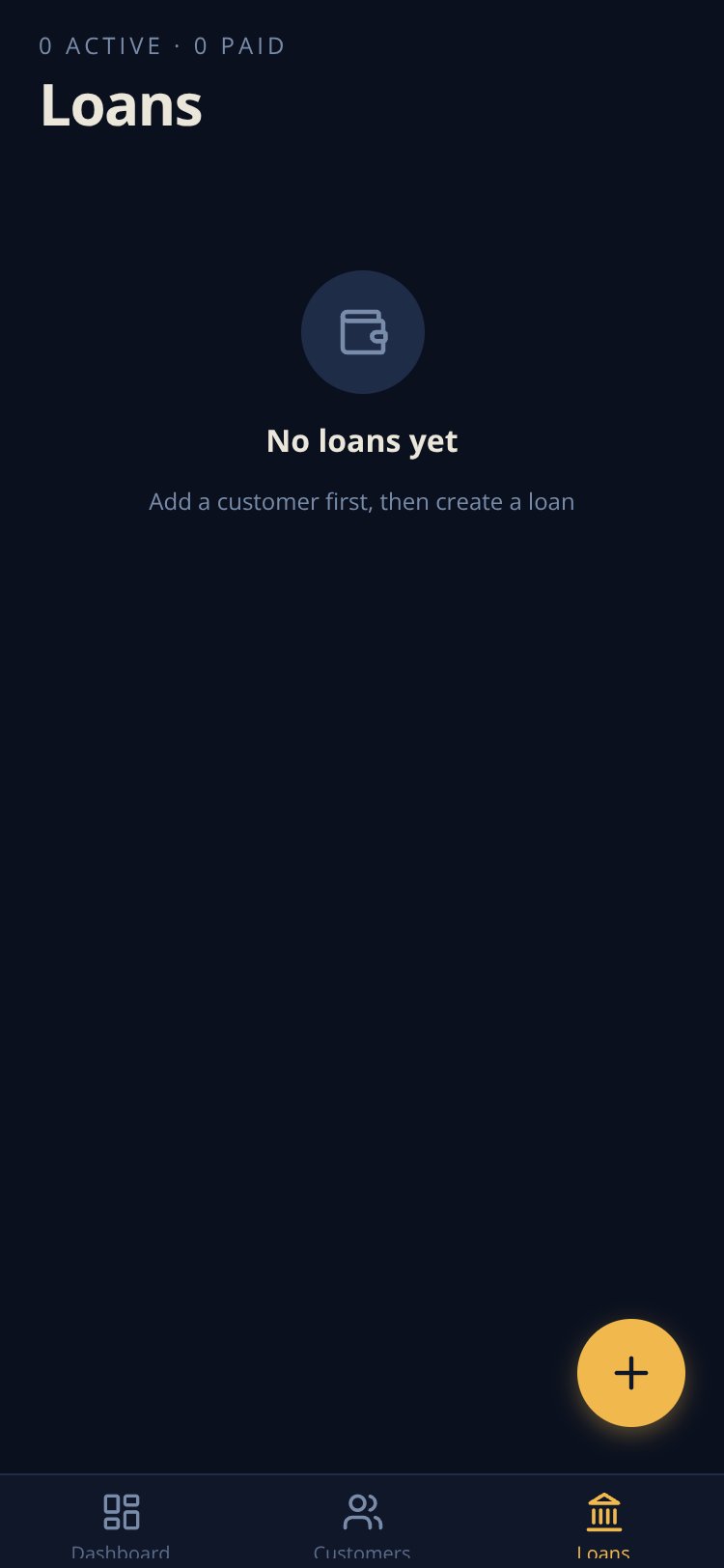 LoanManager screen 3
