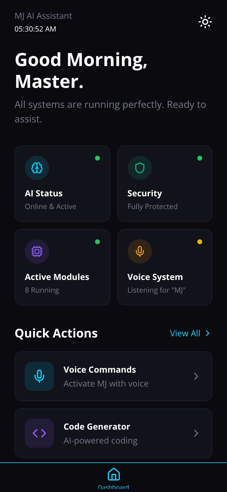 MJ AI Assistant Copy screen 1