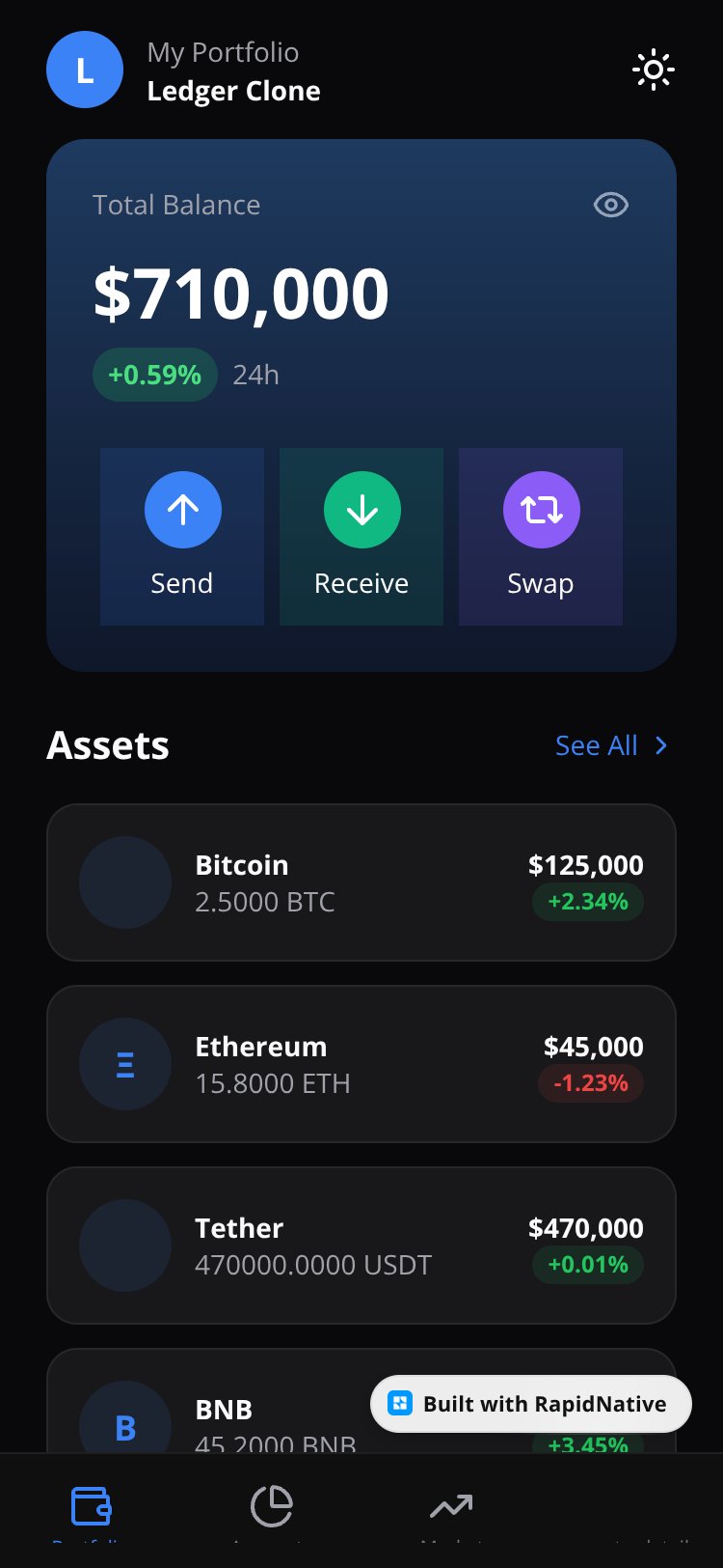 Ledger Live Clone screen 3