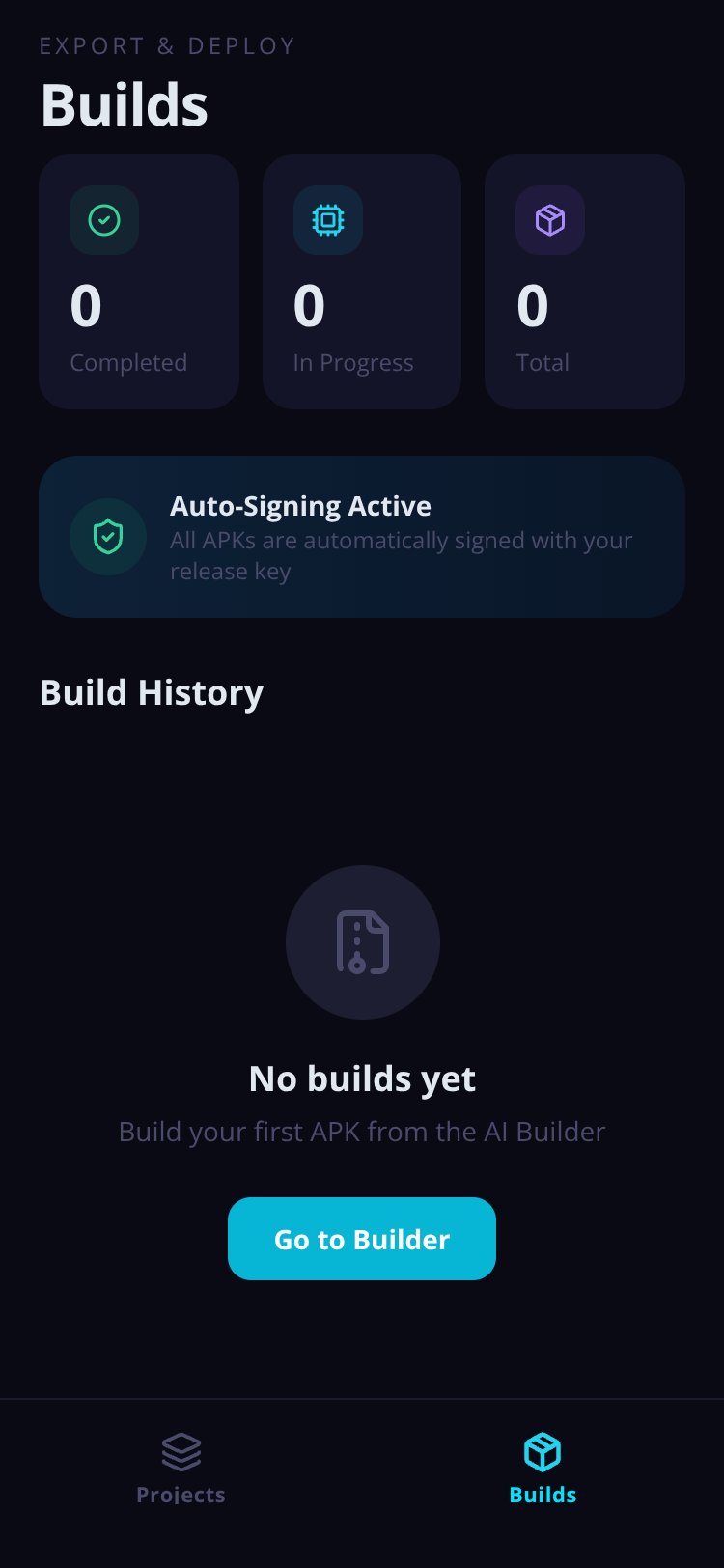 AppForge AI screen 3