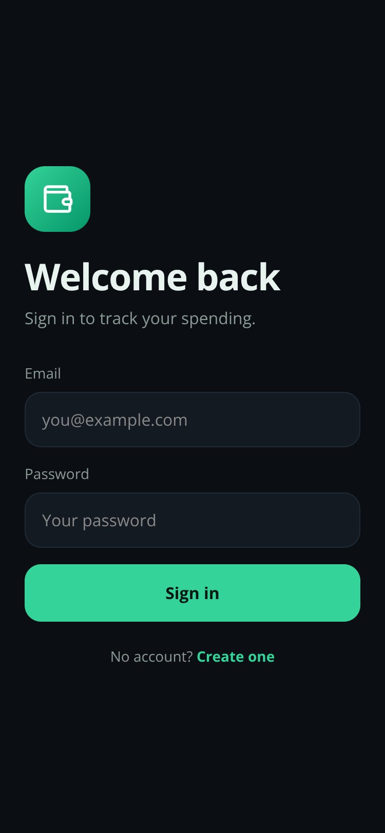 Ledger screen 1