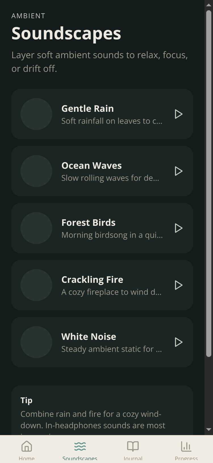 Mindful Minutes screen 2