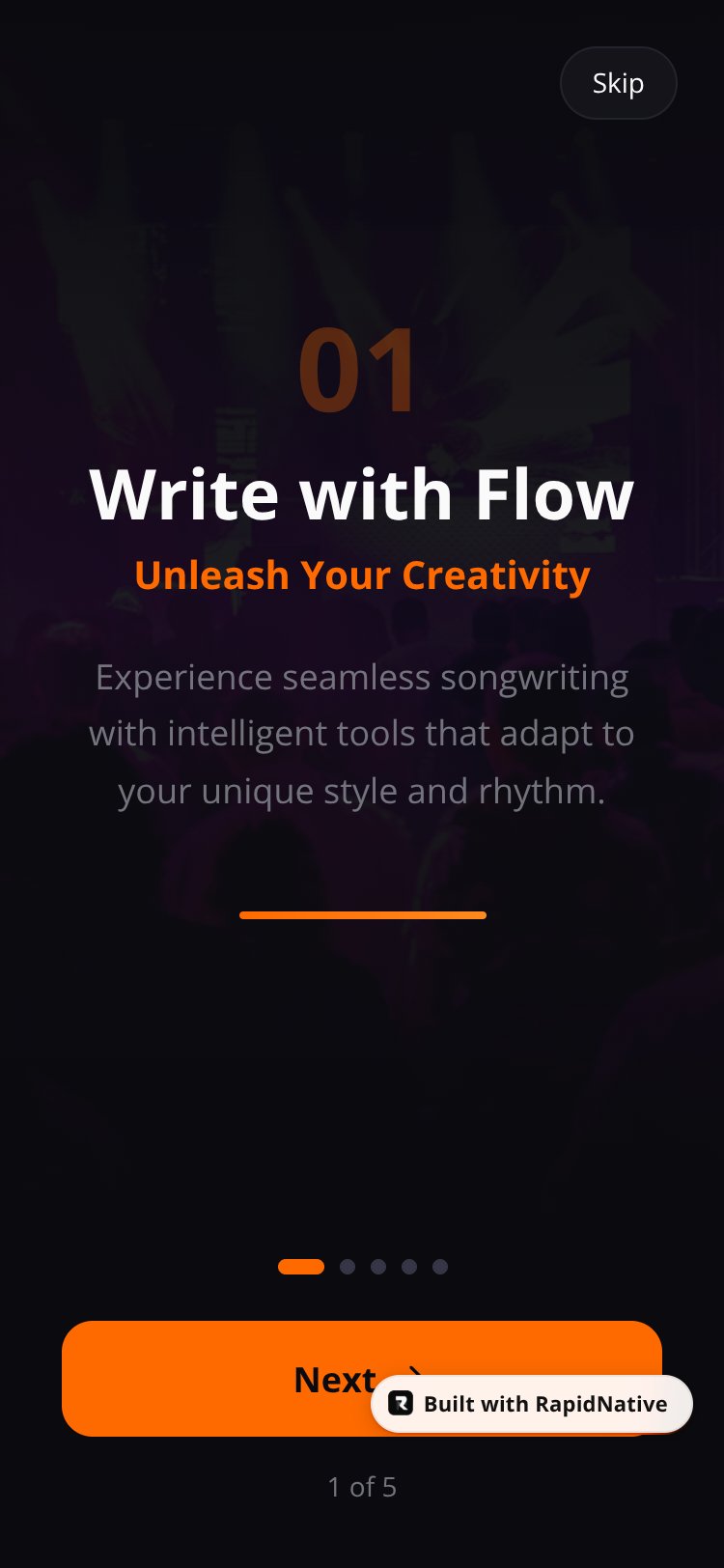 CoolFlow screen 1