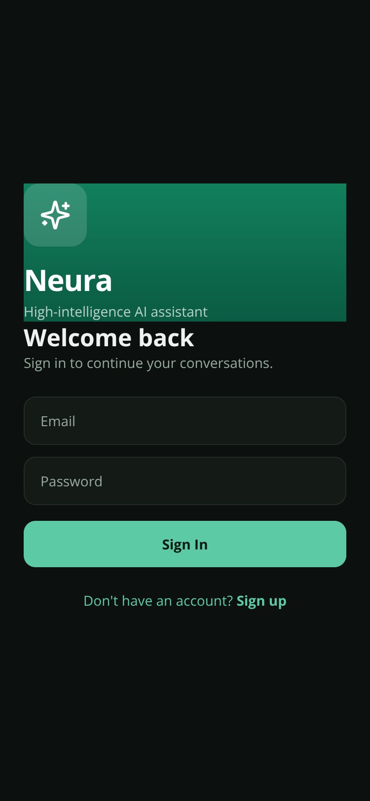 Neura screen 1