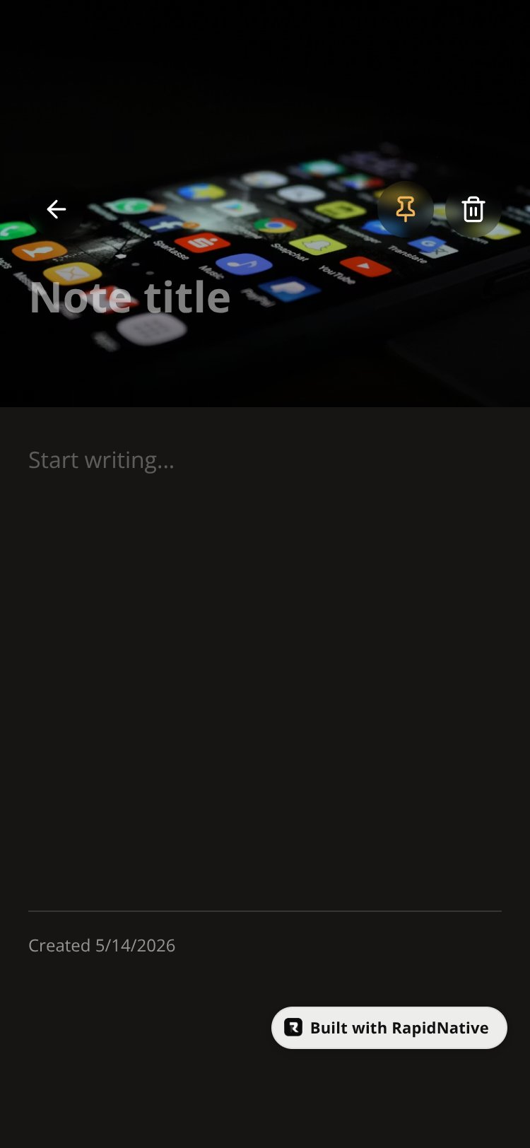 NeatApp screen 2