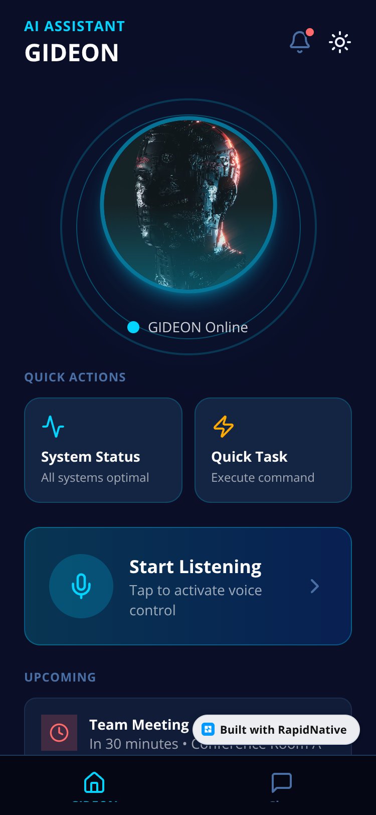 Gideon screen 1