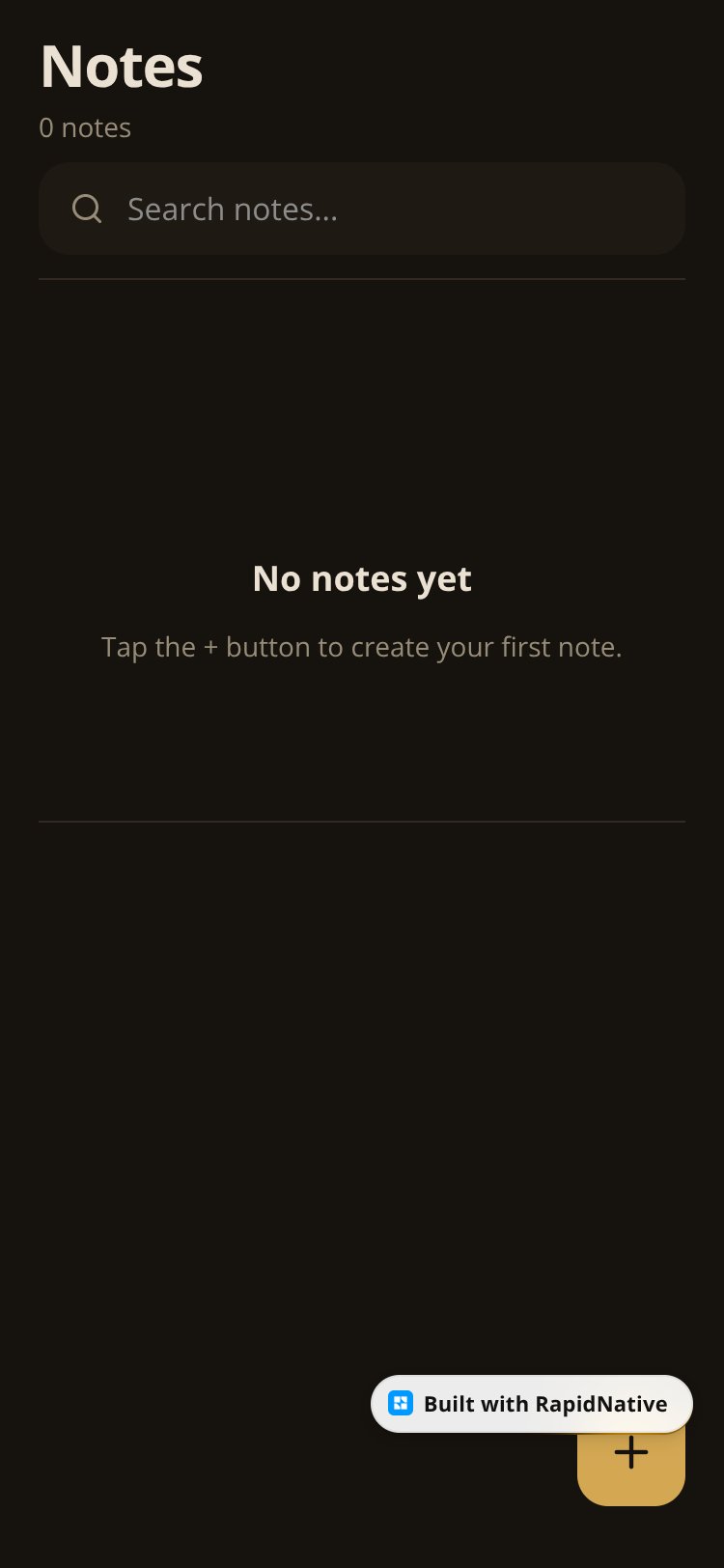 Notes screen 2