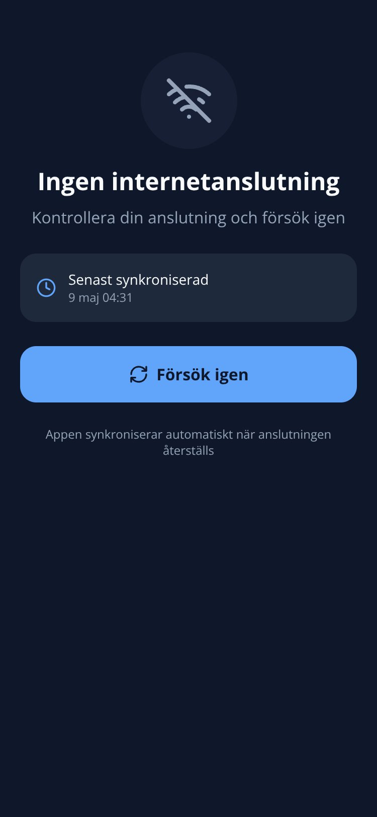 LJUSA PLANER screen 3