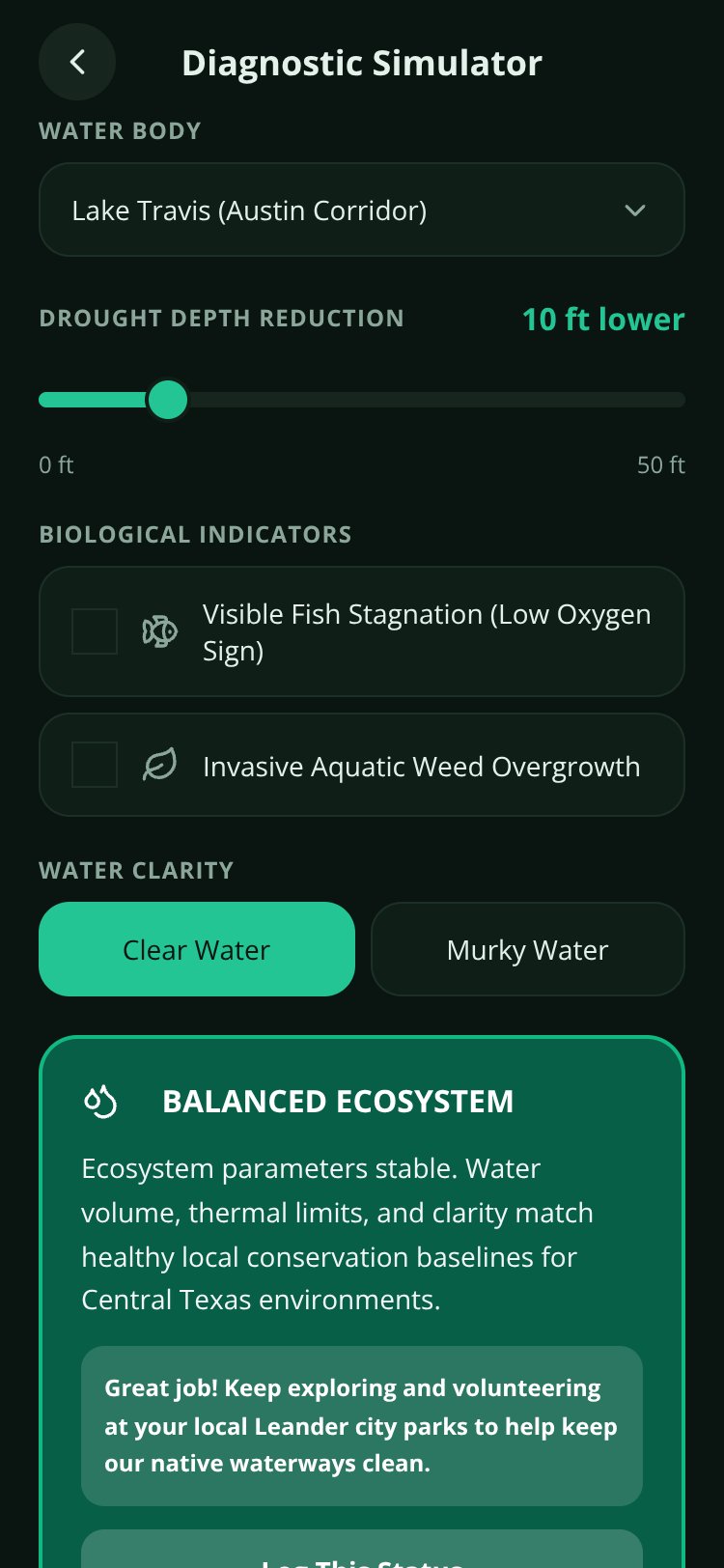 EcoDrop Central screen 2