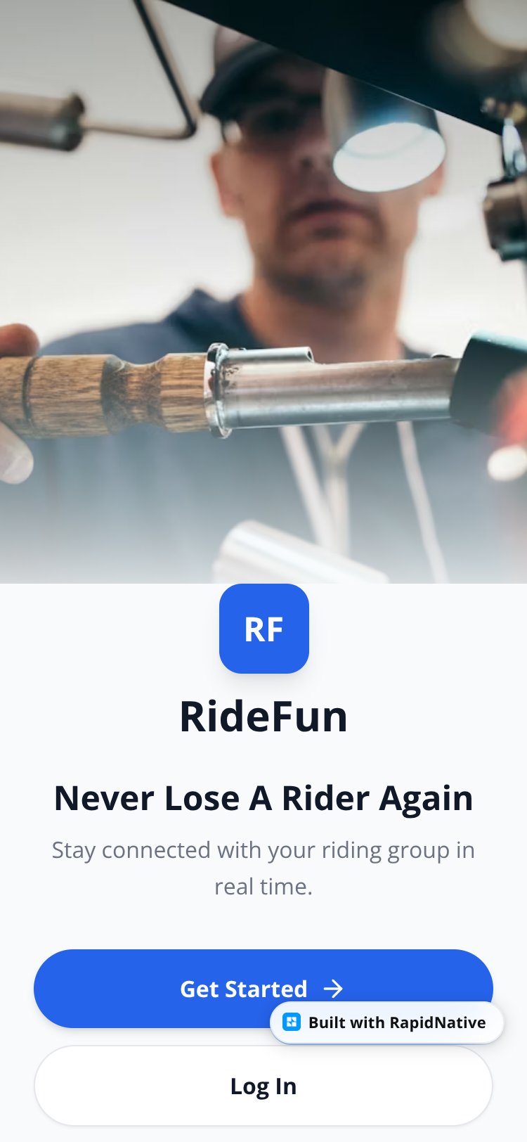 RideFun screen 3