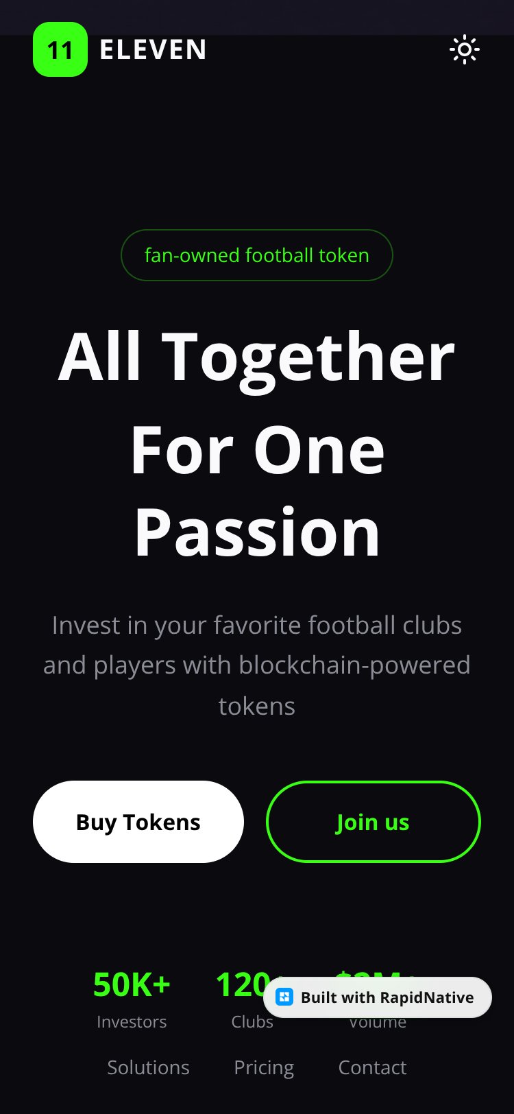FitTrack screen 1