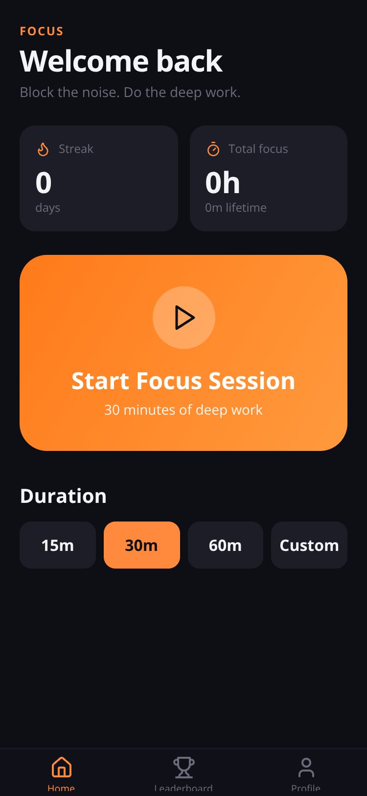 Focus screen 4