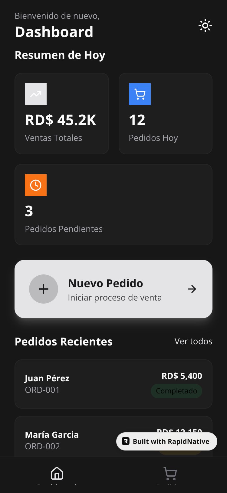 NeatZone screen 1