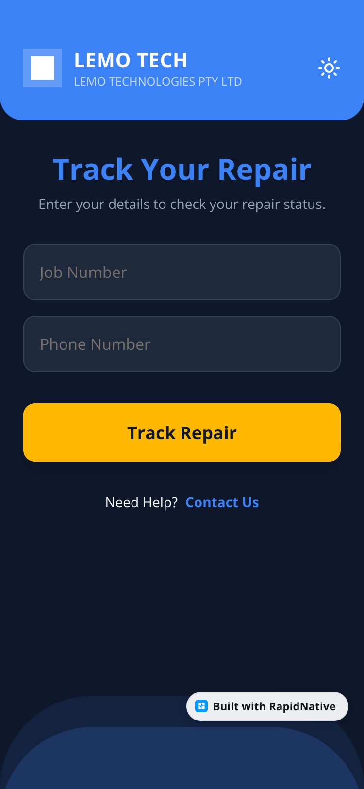 FitTrack screen 3