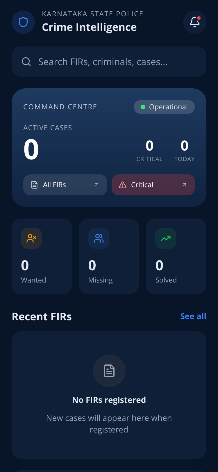 KSP Crime Intelligence screen 3