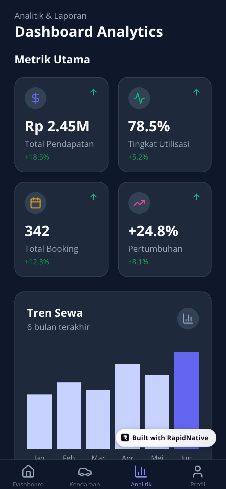 FleetTrack Pro screen 4