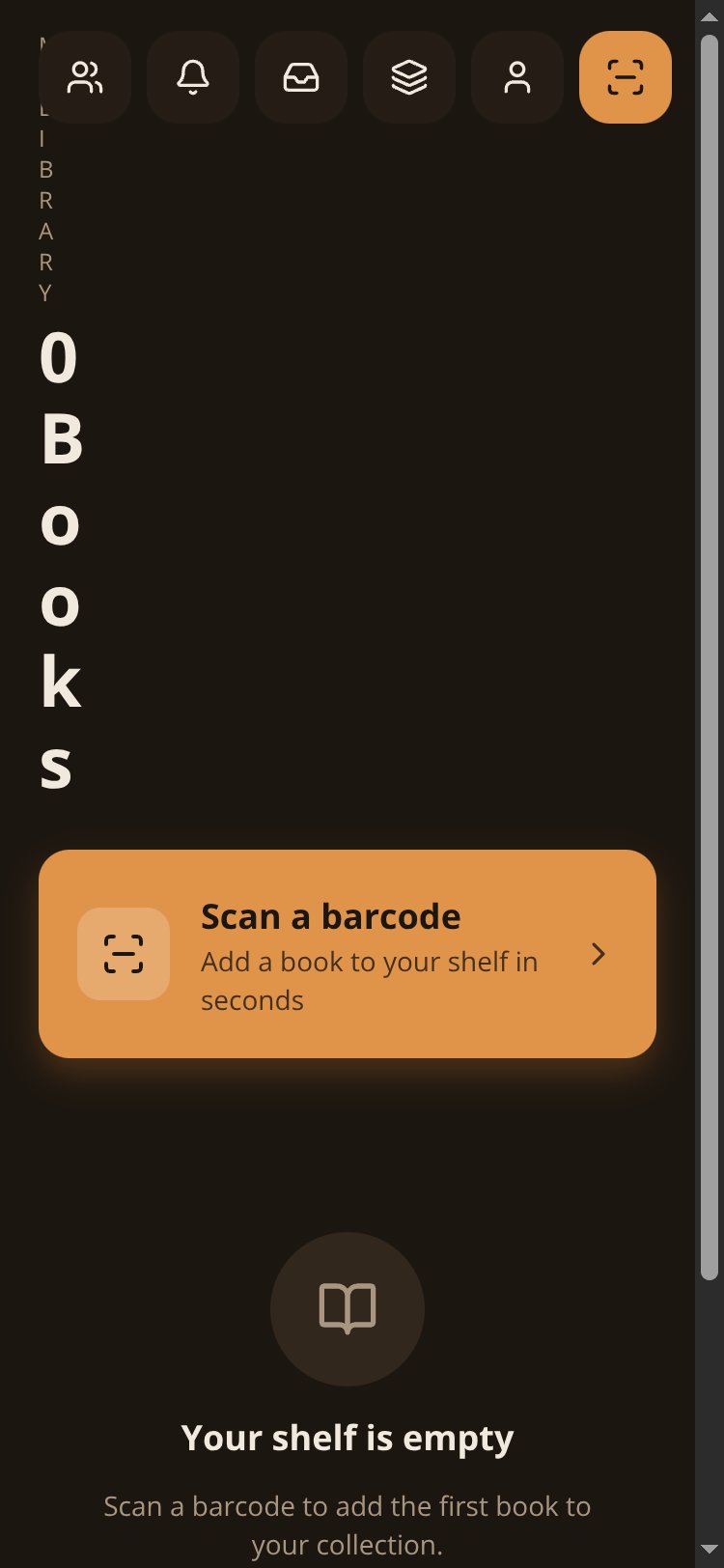 Book Catalogue screen 5