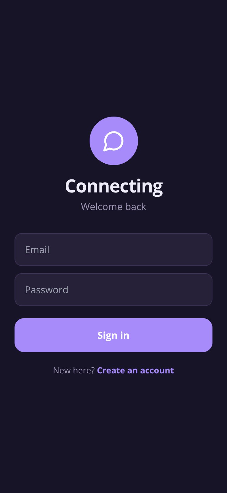 Connecting screen 1