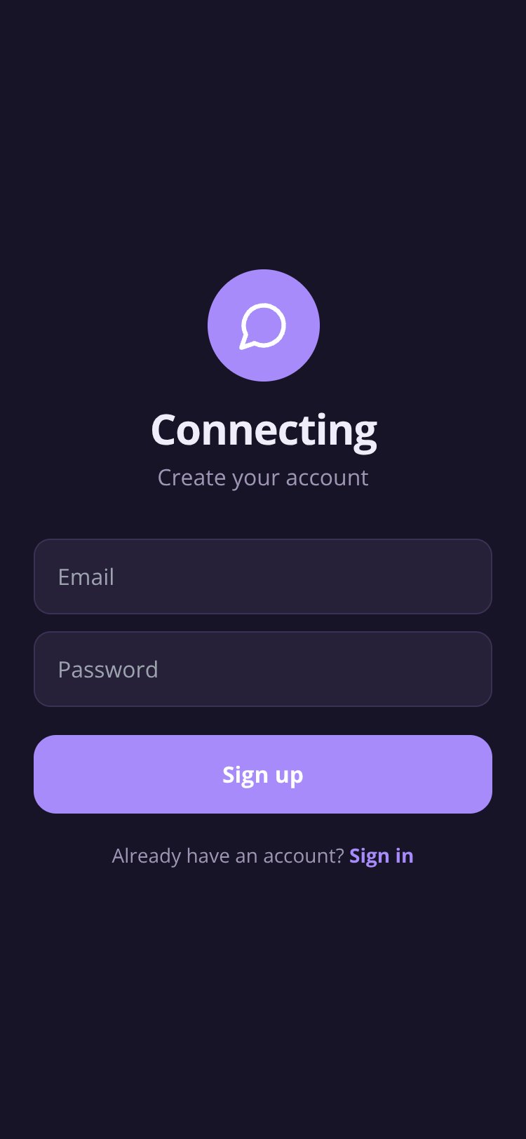 Connecting screen 2