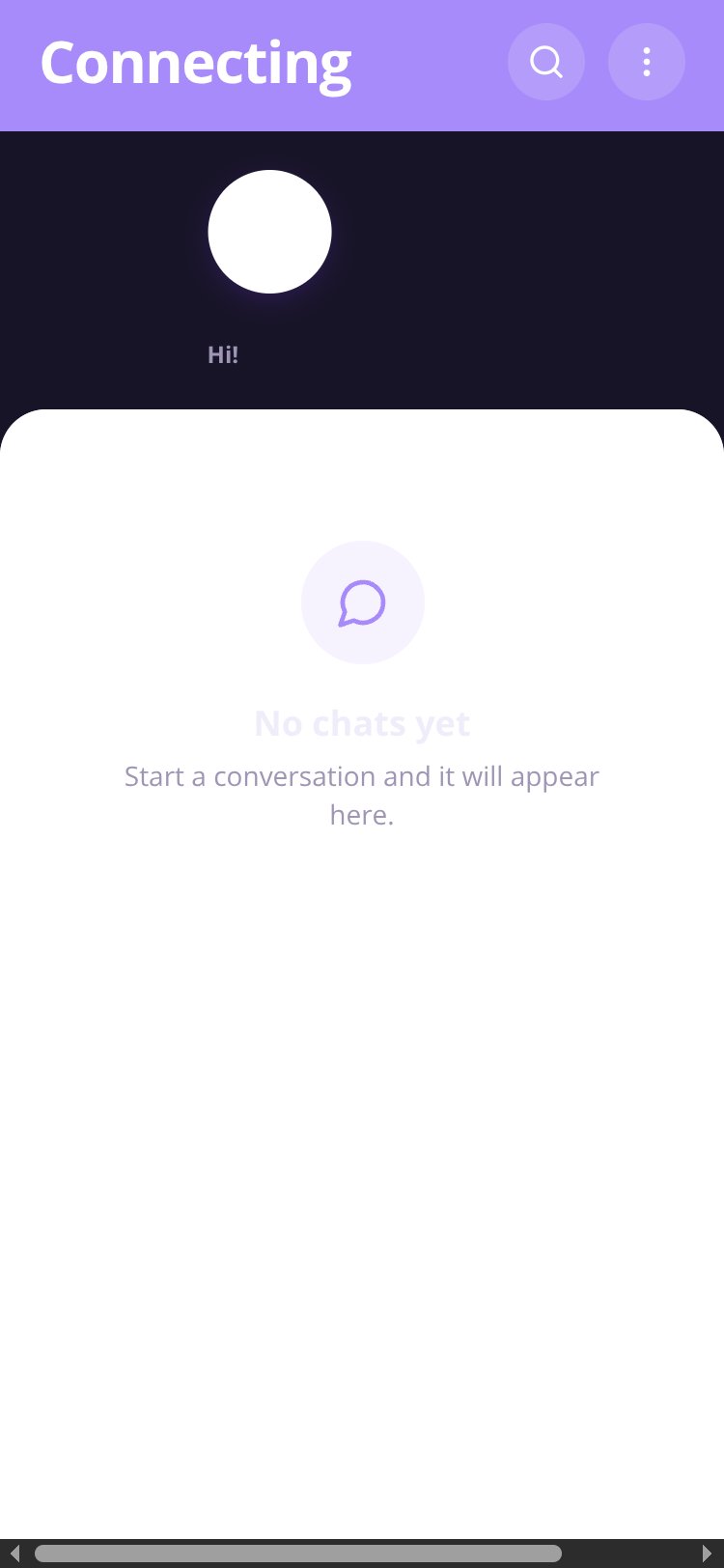 Connecting screen 4