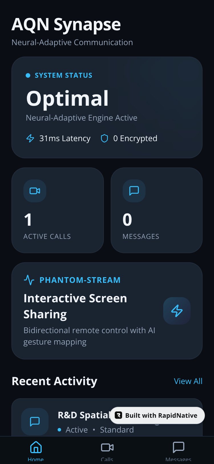 AQN Synapse screen 4