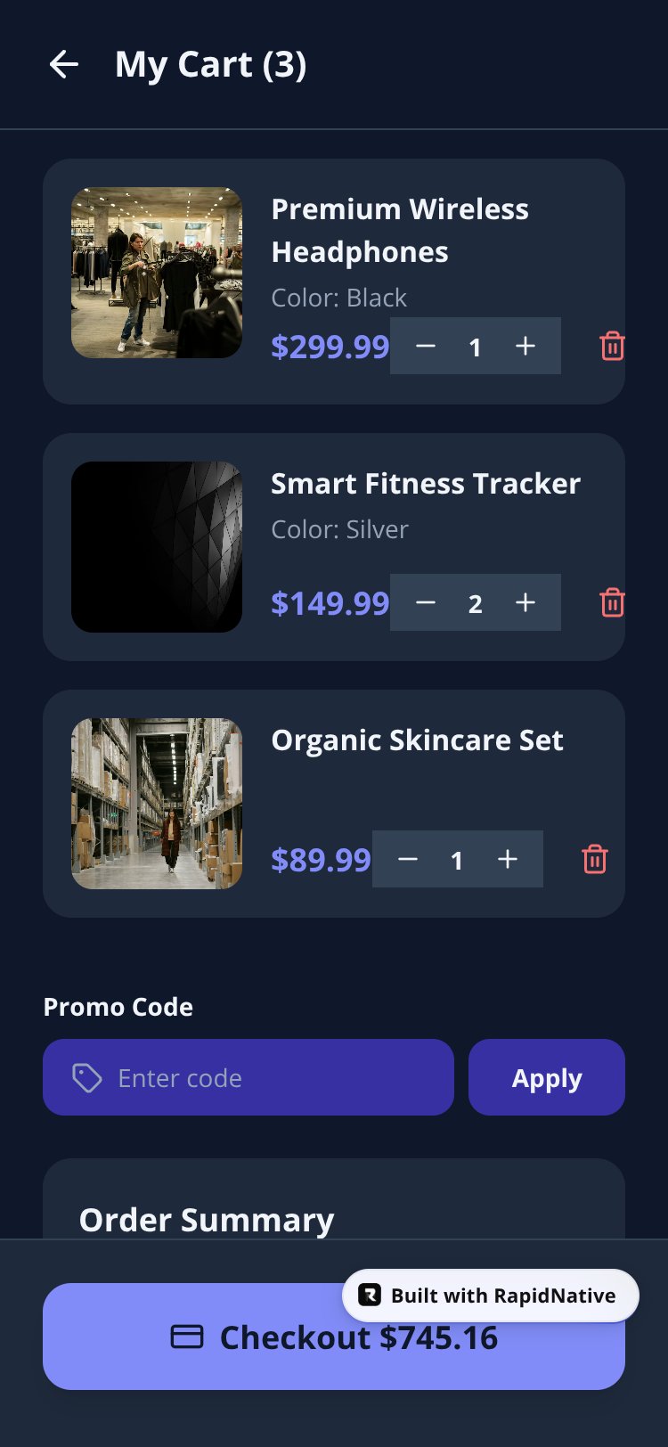 ShopFlow screen 2