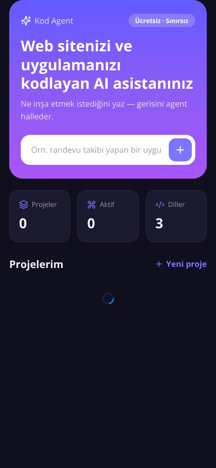Kod Agent screen 1