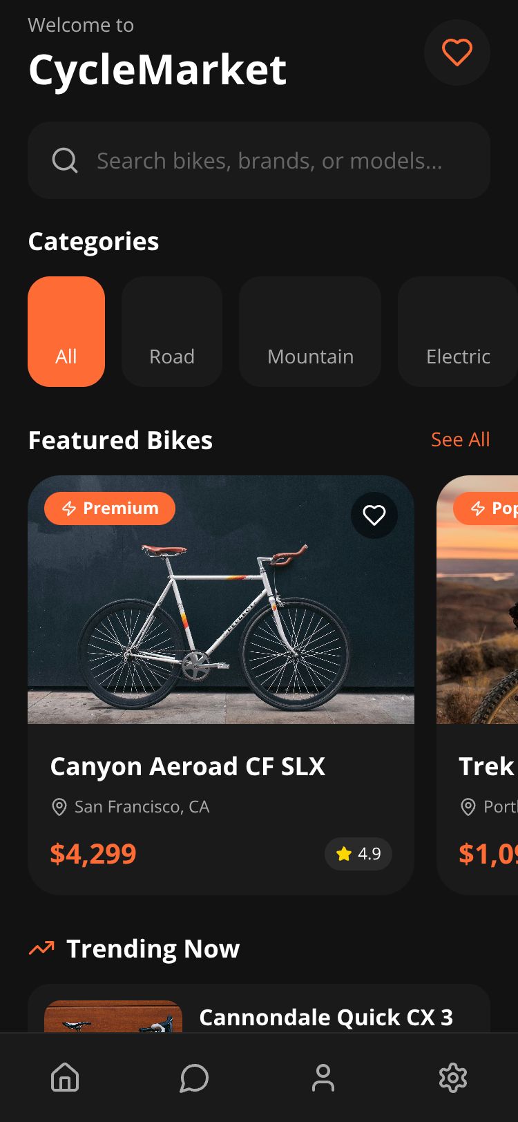 CycleMarket preview