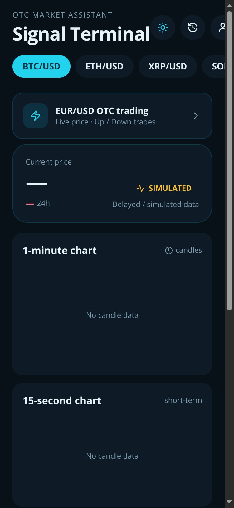Quotex OTC Signal Pro Copy screen 3